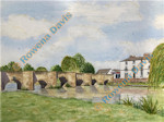Bidford upon Avon historic bridge                 